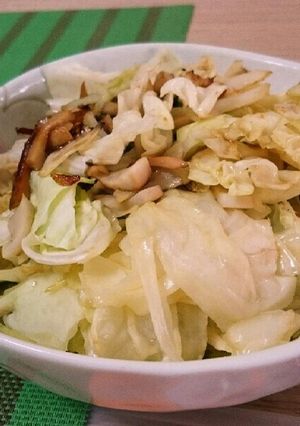 キャベツのにんにくバター醤油☆-レシピのメイン写真