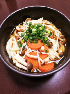 きのこたっぷりうどん-レシピのメイン写真