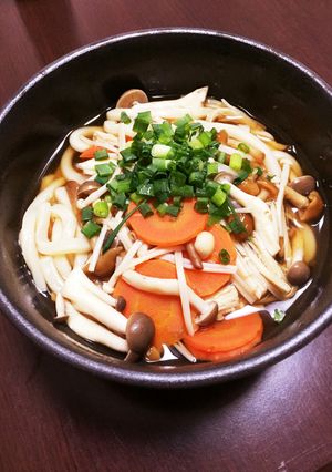 きのこたっぷりうどん-レシピのメイン写真