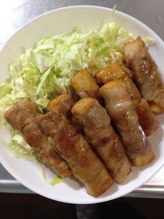 厚揚げの豚肉巻き-レシピのメイン写真
