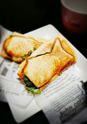 ビタントニオ　たい焼きホットサンド-レシピのメイン写真