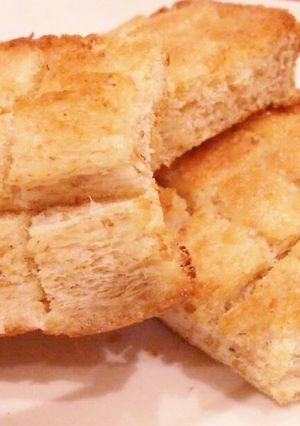 メロンパンのサクサクを食パンでアレンジ-レシピのメイン写真