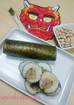 ☆節分☆南予の鯛めし風恵方巻-レシピのメイン写真