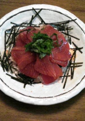 中華風マグロ丼-レシピのメイン写真
