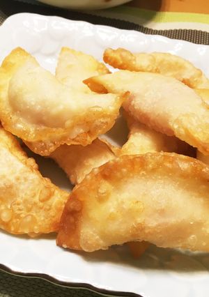 餃子の皮de簡単ベーコンチーズポテトパイ-レシピのメイン写真