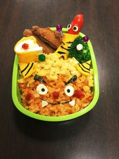 節分赤オニ弁当♫-レシピのメイン写真