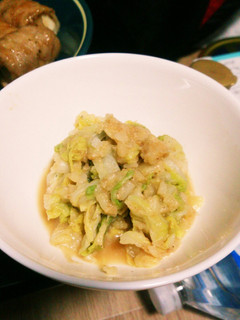 白菜の胡麻あえ(味噌味)-レシピのメイン写真