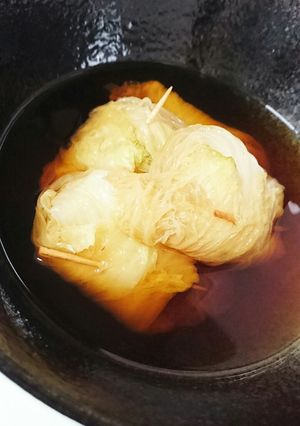 白菜のもち巾着♪-レシピのメイン写真