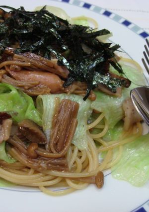 ☆簡単☆なめたけで和風パスタ-レシピのメイン写真