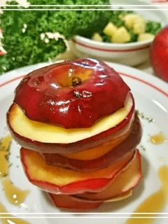 HM。りんごのタワーパンケーキ-レシピのメイン写真