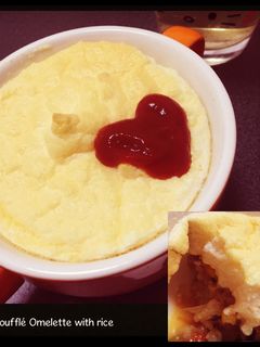 簡単♡贅沢スフレオムライス-レシピのメイン写真