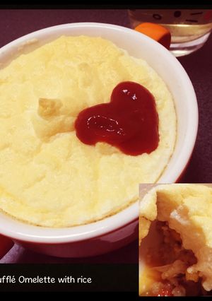 簡単♡贅沢スフレオムライス-レシピのメイン写真
