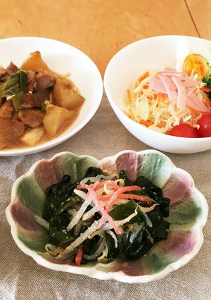 消化力UP！もやしワカメらっきょう酢の物-レシピのメイン写真