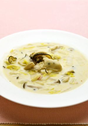 かきと白菜のチャウダー-レシピのメイン写真
