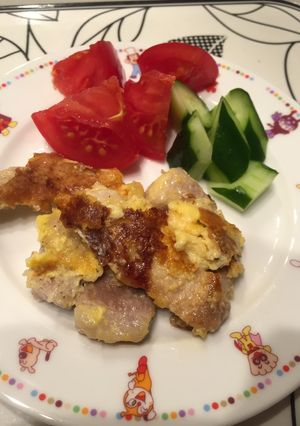 ズボラのピカタ風豚肉焼-レシピのメイン写真