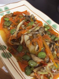 白身魚の野菜あんかけ-レシピのメイン写真