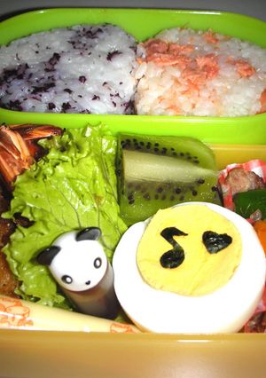 カラフル☆;:*:;☆;:パプ豚弁当-レシピのメイン写真
