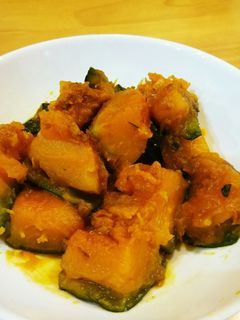 かぼちゃの煮物☆お弁当に-レシピのメイン写真