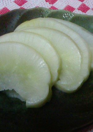 ポリポリ～～！あとひく大根の焼酎漬け-レシピのメイン写真