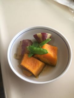 かぼちゃとさつまいもの煮物-レシピのメイン写真