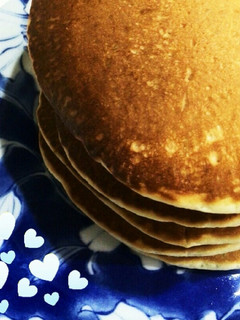 HMと水とマヨのふわふわホットケーキ-レシピのメイン写真