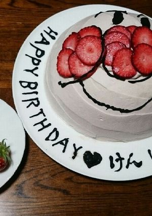 一歳☆アンパンマンの誕生日ケーキ！-レシピのメイン写真