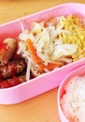 ヘルシーで簡単なお弁当(﹡ˆᴗˆ﹡)-レシピのメイン写真