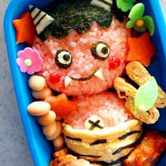 節分 キャラ弁-レシピのメイン写真