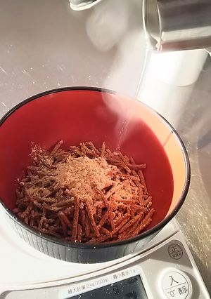 私の朝食♪オールブラン粥-レシピのメイン写真