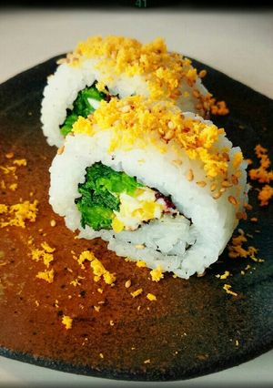 節分にも☆春～♡な菜の花の巻き寿司♪-レシピのメイン写真