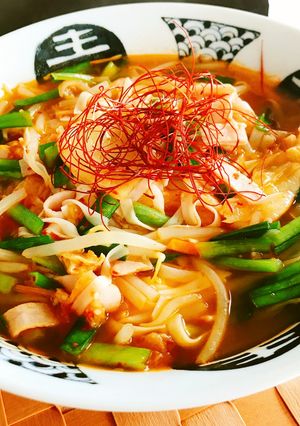 激辛キムチ麺-レシピのメイン写真