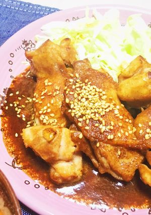 調理時間20分以内！鶏肉の味噌漬け焼き-レシピのメイン写真