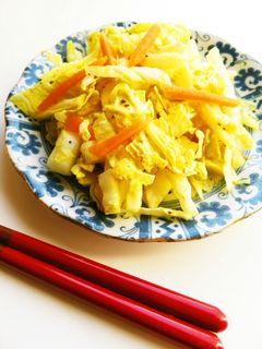 ☺大量消費☆白菜の簡単スパイシーサラダ☺-レシピのメイン写真