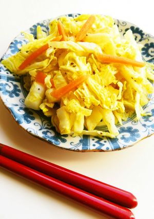 ☺大量消費☆白菜の簡単スパイシーサラダ☺-レシピのメイン写真