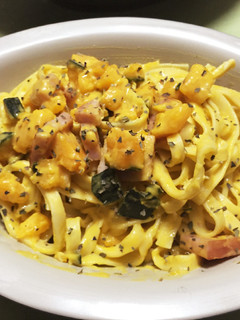 かぼちゃのクリームパスタ-レシピのメイン写真