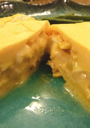 居酒屋風オムレツ②とろ～りツナマヨチーズ-レシピのメイン写真