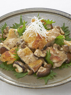 きのこと青じそと鶏肉のサラダ-レシピのメイン写真
