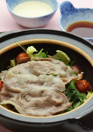 豚と野菜の土鍋蒸し-レシピのメイン写真