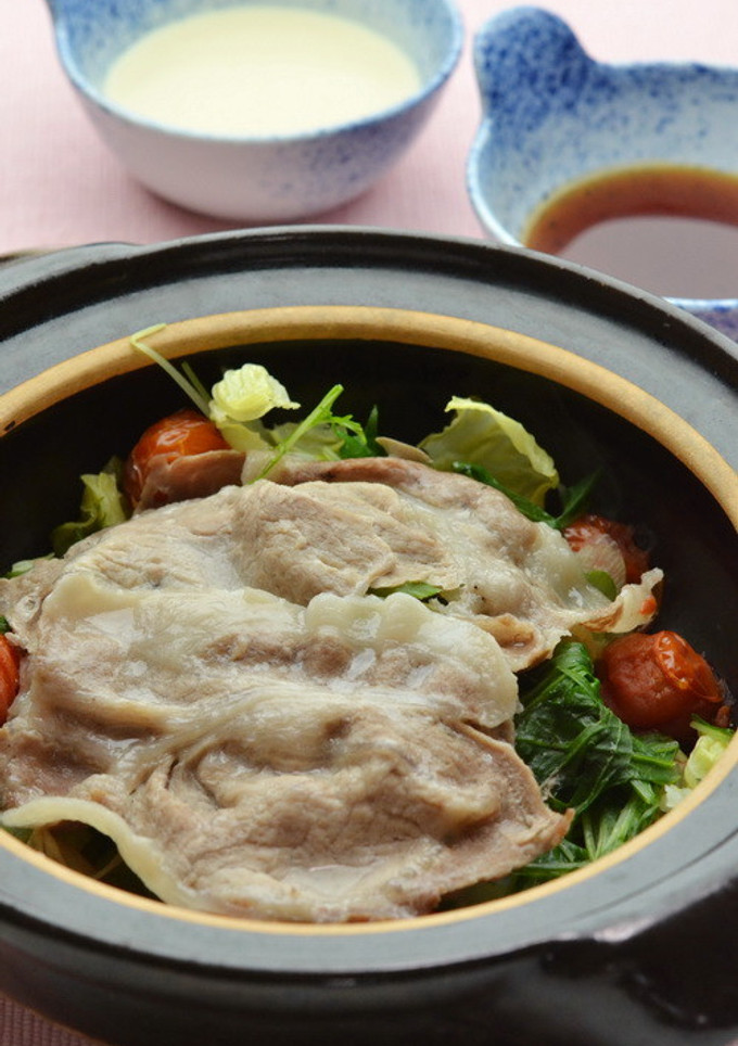 豚と野菜の土鍋蒸し-レシピのメイン写真