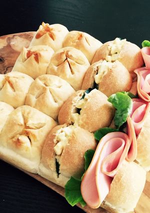 *色々食べたい♡贅沢ちぎりパン*-レシピのメイン写真