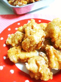 鶏もも肉の!めちゃ旨♪ジューシー唐揚げ-レシピのメイン写真