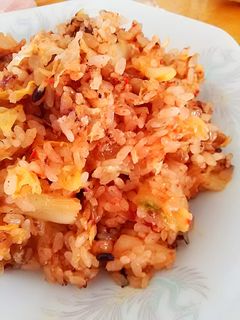 お酢でさっぱり!納豆キムチチャーハン-レシピのメイン写真