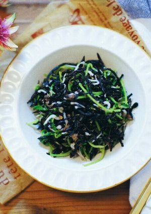GF ひじきと豆苗の和物-レシピのメイン写真