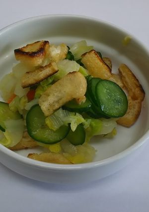 白菜と油揚げの酢の物★-レシピのメイン写真