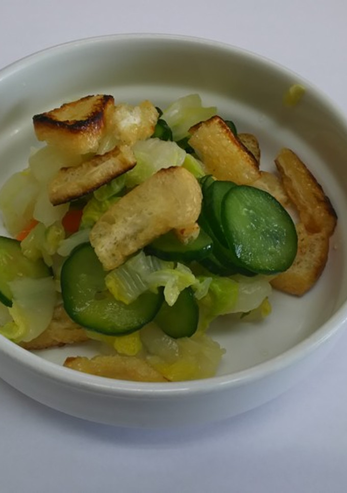白菜と油揚げの酢の物★-レシピのメイン写真