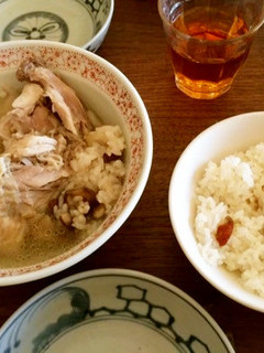 参鶏湯風丸鶏のスープ煮 〜圧力鍋使用-レシピのメイン写真