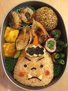 節分の日に!かわいい鬼っこキャラ弁!-レシピのメイン写真