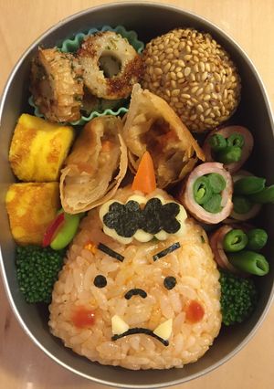 節分の日に！かわいい鬼っこキャラ弁！-レシピのメイン写真