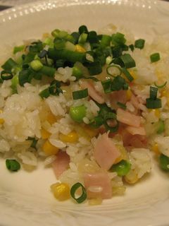 ハムとコーンの混ぜご飯-レシピのメイン写真