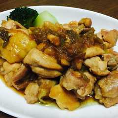 รูปของ ✩鶏もも肉とネギの照り焼き✩
